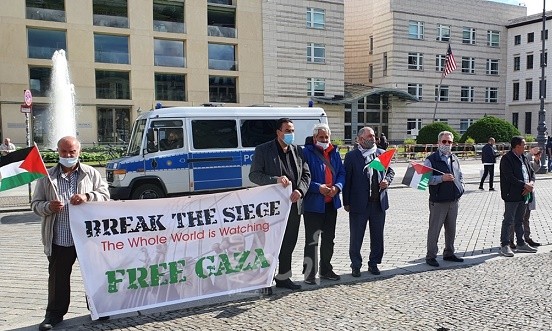 بالصور: إحياء الذكرى 53 للنكسة الفلسطينية في برلين