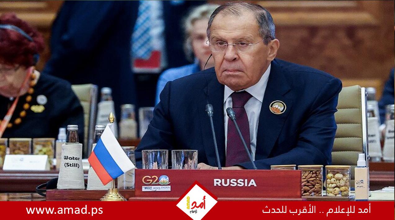 لافروف: الولايات المتحدة على رأس الدول المتورطة في صراع الشرق الأوسط