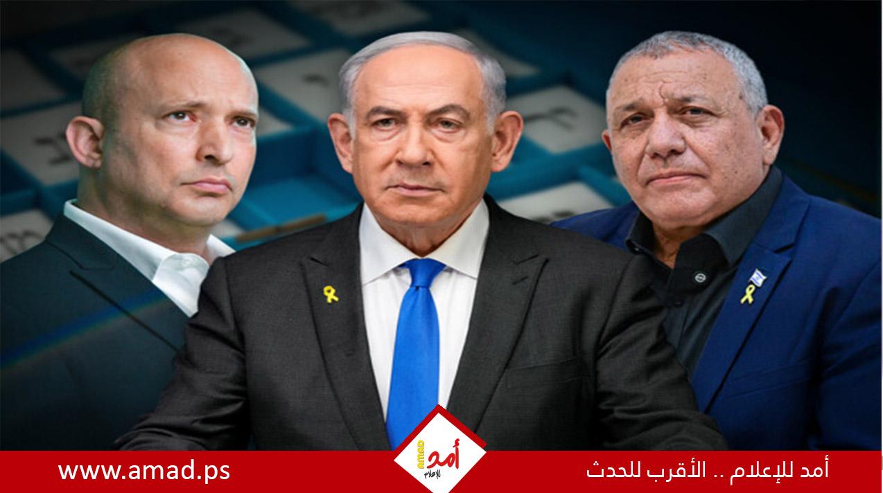 استطلاع:  تفوق آيزنكوت وتراجع مستمر لـ