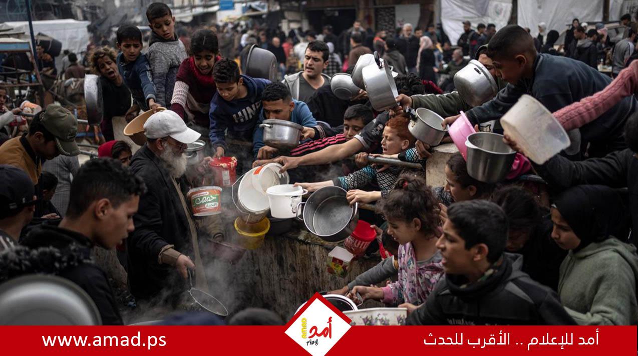 شبكة المنظمات الاهلية: أوقفوا كارثة المجاعة المحققة بحق أهلنا في قطاع غزة