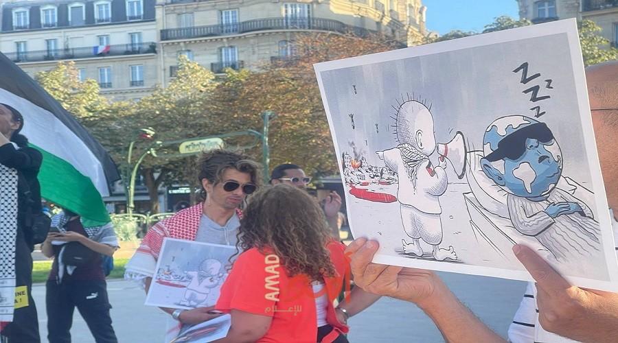 فرنسا تحظر مظاهرة داعمة لفلسطين تنديدا بالعدوان الإسرائيلي