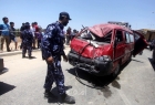 مرور غزة: (12) إصابة في 14 حادث سير