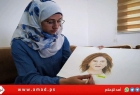الغزّية سهام خلف.. برسوماتها عبرت عن احتجاجها على اغتيال "شيرين أبو عاقلة"