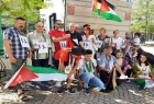 أنصار الجبهة الديمقراطية في جنوب السويد تشارك بالوقفة التضامنية مع غزة
