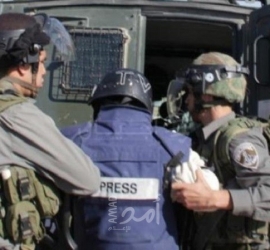 الخليل: إصابة ثلاثة صحفيين خلال قمع قوات الاحتلال فعالية ضد الاستيطان