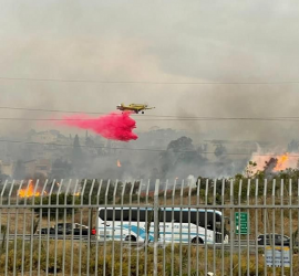إسرائيل: فرق الإطفاء تعمل على إخماد الحرائق في القدس والجليل