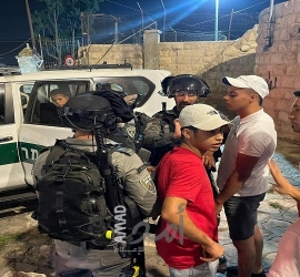 بالأسماء.. قوات الاحتلال تعتقل خمسة شبّان من بلدة الطور في القدس