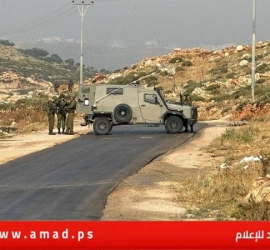 جيش الاحتلال يواصل إغلاق مداخل بلدة "المغير" شرق رام الله