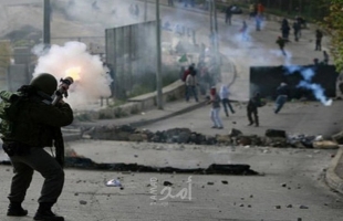 إصابات بالاختناق خلال اقتحام قوات الاحتلال بيت أمر شمال الخليل