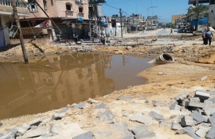 بلدية غزة تدين استهداف آلة الحرب الإسرائيلية لمصادر المياه لأنه ينذر بأزمة عطش كبيرة