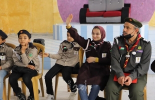 مركز شباب الأمة ينفذ لقاء تربوي تثقيفي:(حقوق الطفل) لمجموعة نصر الكشفية