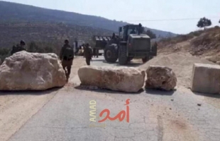 جيش الاحتلال يعيد فتح مدخل بلدة "مجدل" شرق نابلس