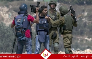 سكاي لاين: إصابة (3) إعلاميين فلسطينيين برصاص جيش الاحتلال