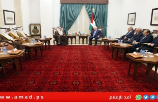 خلال استقباله وزير بحريني..عباس يؤكد رفضه لأية حلول جزئية لقطاع غزة