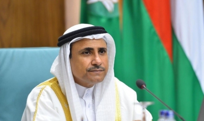 "العسومي" يؤكد أهمية تعزيز التعاون بين البرلمان العربي وجامعة الدول العربية