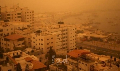 راصد جوي يكشف تفاصيل العاصفة الرملية التي تضرب فلسطين
