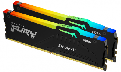 كينغستون فيوري تطلق  Kingston FURY Beast DDR5 RGB لتعزيز أداء التشغيل