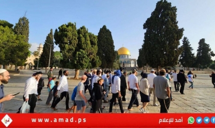 القدس: مستوطنون إرهابيون يقتحمون "الأقصى"