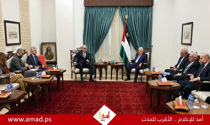 عباس يستقبل مبعوث الأمين العام للأمم المتحدة لعملية السلام في الشرق الأوسط