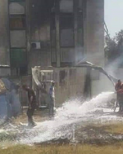 انفجار مولد كهربائي بسبب اشتداد الحرارة وسط قطاع غزة