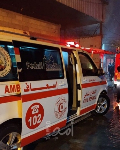 وفاة مواطن متأثر بإصابته في حريق بمنزل جنوب قطاع غزة