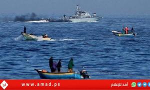 بحرية جيش الاحتلال تعتقل 10 صيادين قبالة بمنطقة الزوايدة وسط قطاع غزة