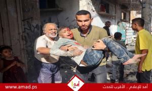 غزة: وفاة 11 نازحين وإصابةآخرين وفقدان آخرين جراء انهيار بناية تضررت جراء الحرب-فيديو